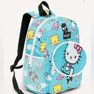 Hello Kitty and Friends backpack blue clouds